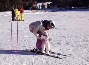 montagna con i bambini