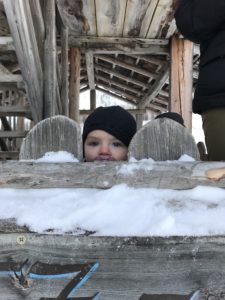 vacanza sulla neve con bambini