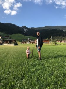 Tirolo austriaco con bambini