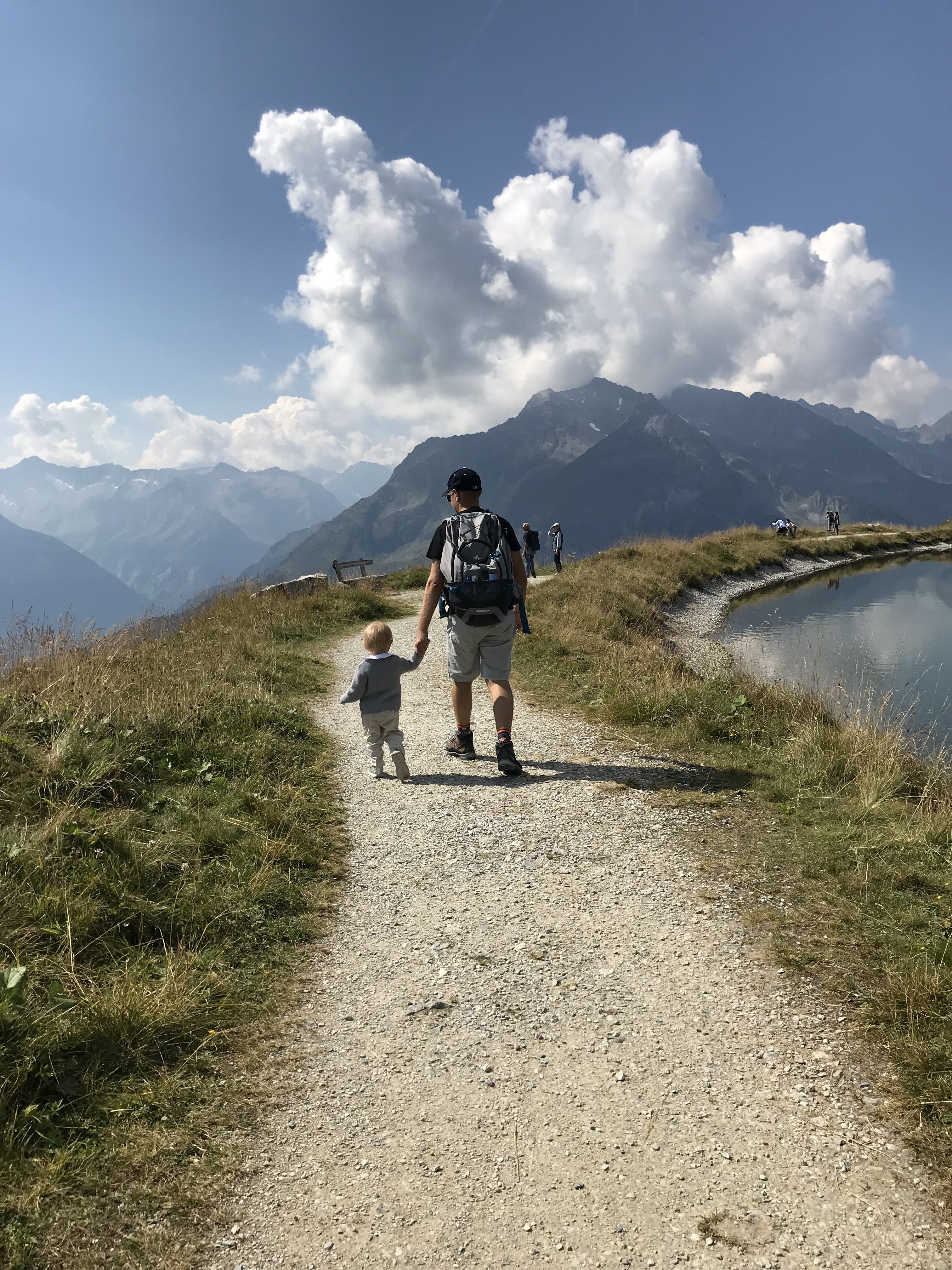 Tirolo austriaco con bambini