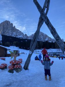 sciare Monte Pana val gardena