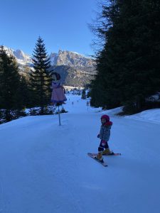 sciare Monte Pana val gardena