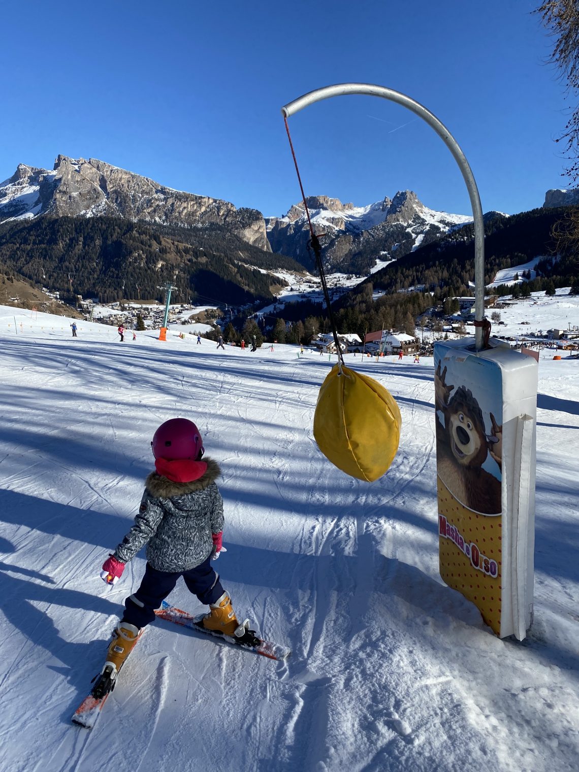 sciare Monte Pana val gardena