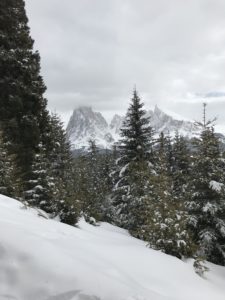 passeggiata invernale alpe di siusi