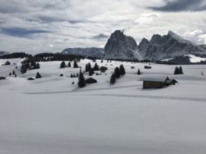 passeggiata invernale alpe di siusi