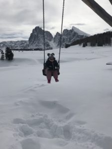 passeggiata invernale alpe di siusi