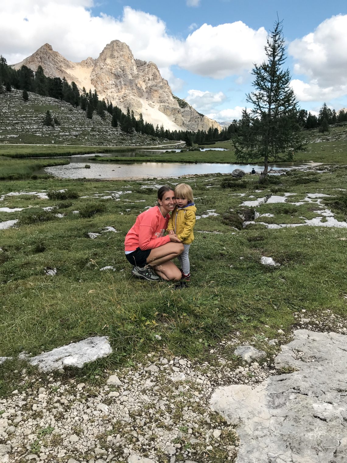 bambini fanes dolomiti