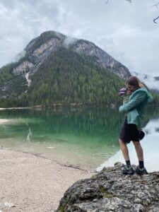 lago di Braies bambini