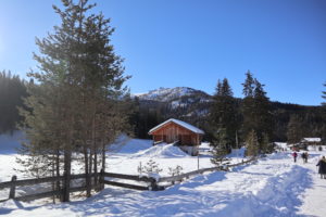 passeggiata neve Val Badia