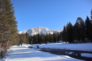 passeggiata neve Val Badia