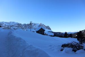 passeggiata inverno neve passo delle erbe