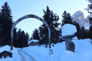 passeggiata inverno neve passo delle erbe