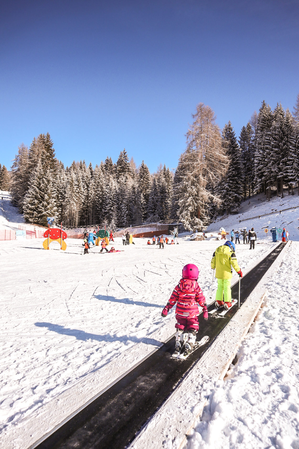 neve val di Fiemme bellamonte bambini