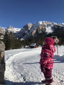 passeggiata neve Val Badia