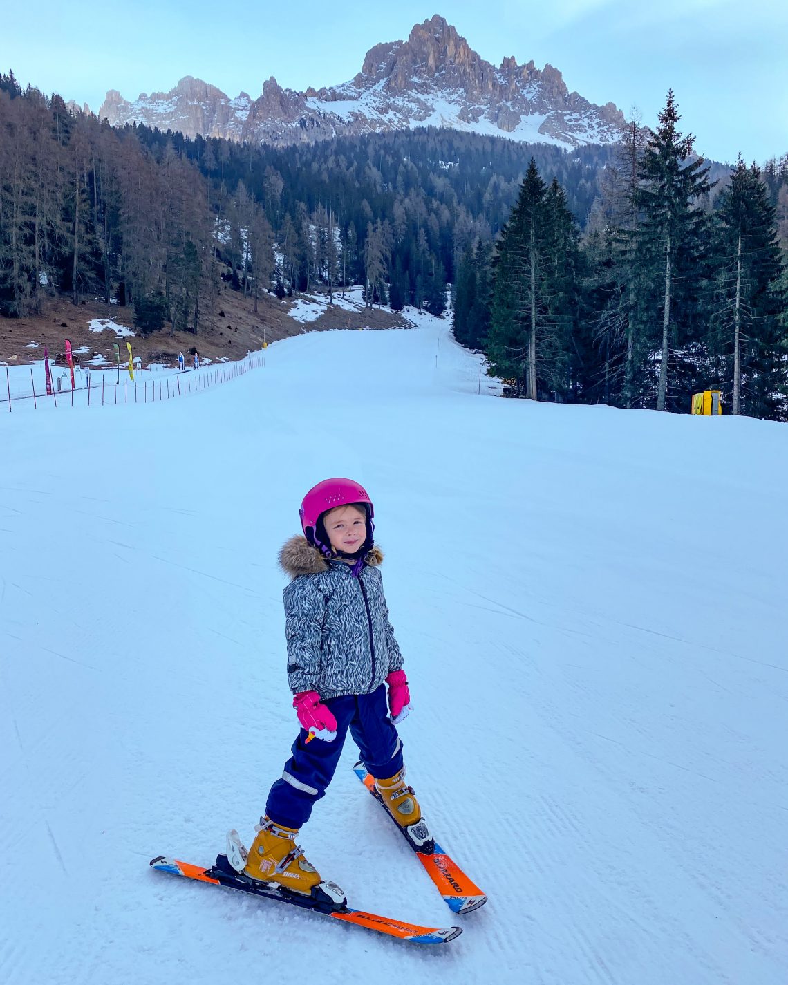 imparare a sciare obereggen