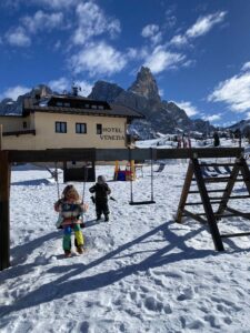 passo rolle inverno bambini