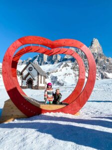 passo rolle inverno bambini