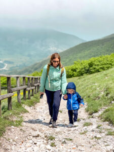 Umbria bambini montagna