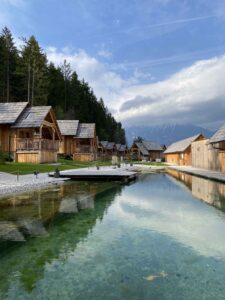 Slovenia bambini glamping