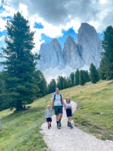 val di funes bambini