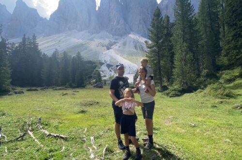 val di funes bambini