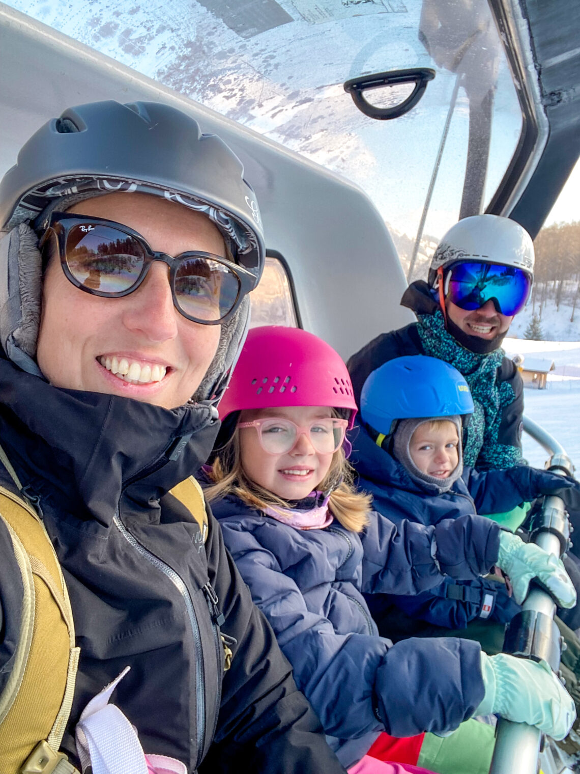 Monte Baranci sciare bambini