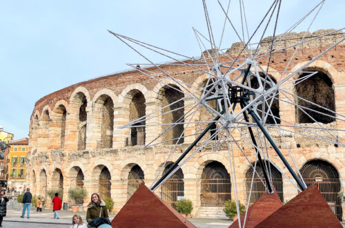 Verona bambini in passeggino